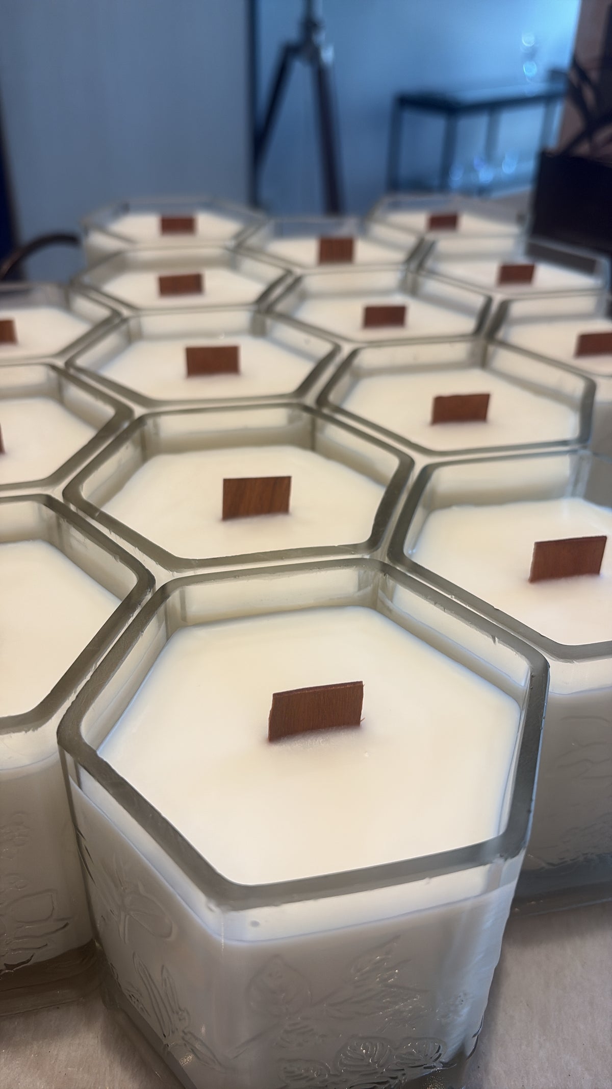 #5 Hexagon Candle