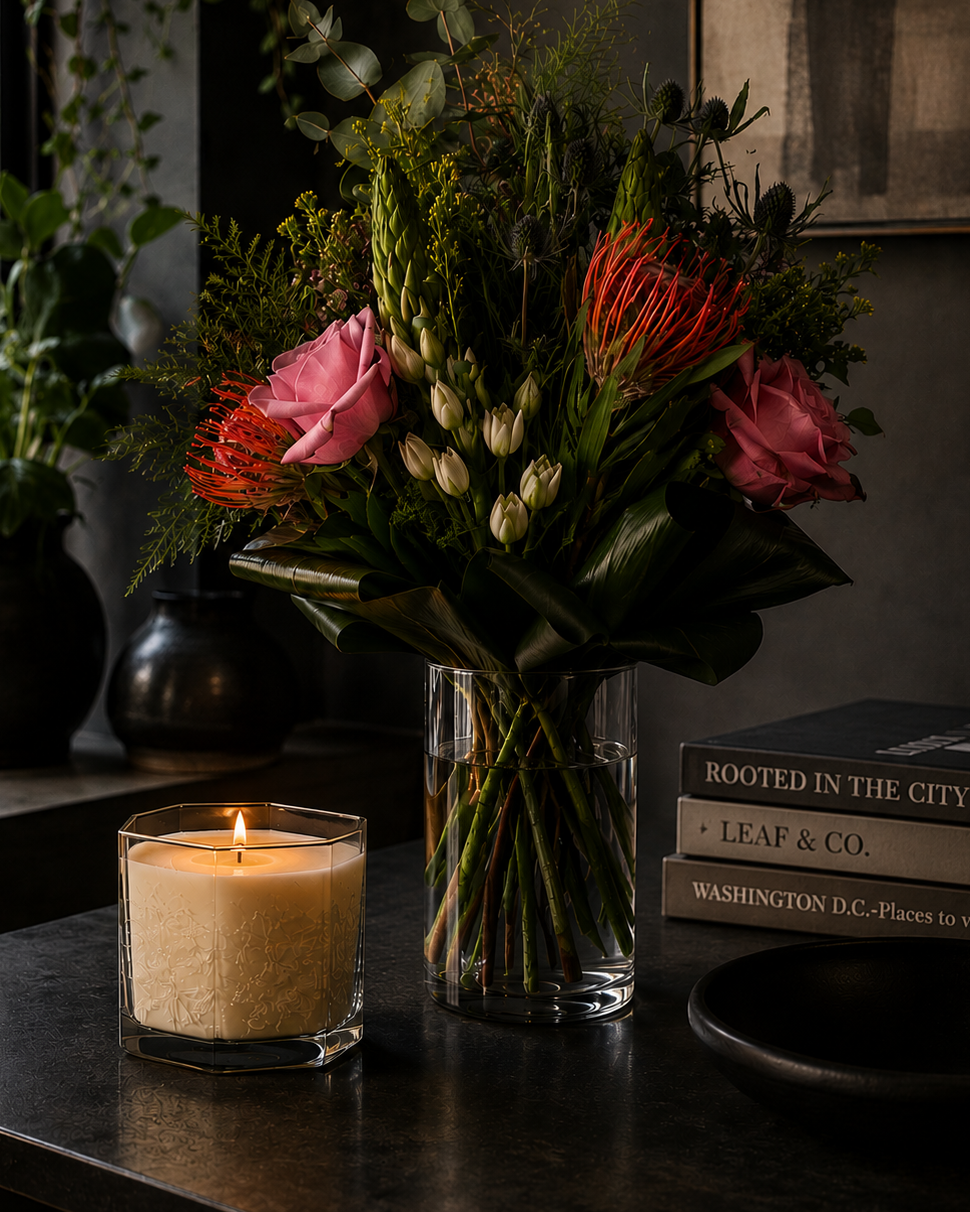 #5 Hexagon Candle